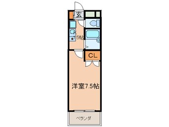 間取図 ウエストタウン福田