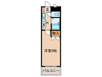 間取図 ウエストタウン福田