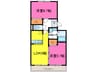アイリスTAKEJI 2LDKの間取り