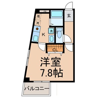 間取図 ＦＯＲＵＭ西