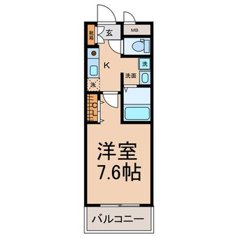 間取図 コートデリヴィエール上飯田