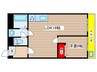 マンション泉 1LDKの間取り