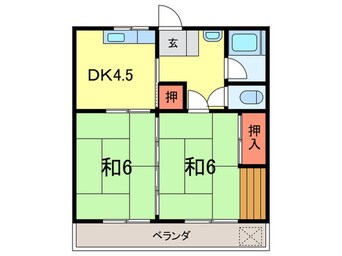 間取図 堀切ハイツ