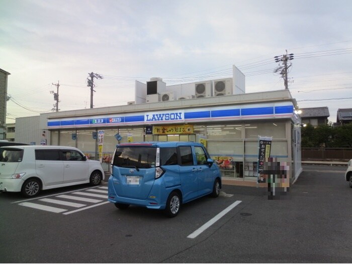 ローソン中川野田二丁目店(コンビニ)まで373m エル－デメイファ