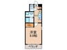 ハイツ山光 1Kの間取り