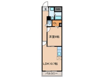 間取図 アケイシャ