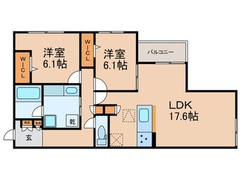 間取図 シャンドフルール