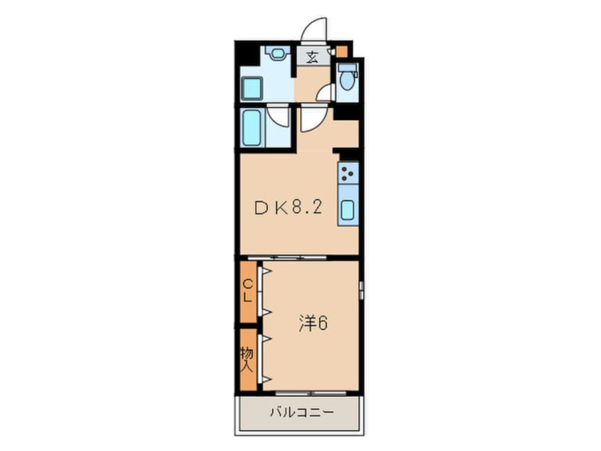 間取図 アイボリ－