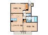 グラン　ソレイユ 2LDKの間取り