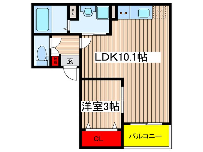 間取り図 Jack inaeiⅠ