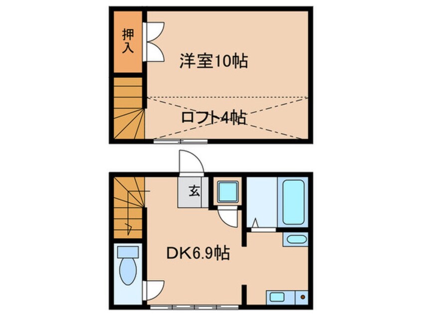 間取図 メゾンT