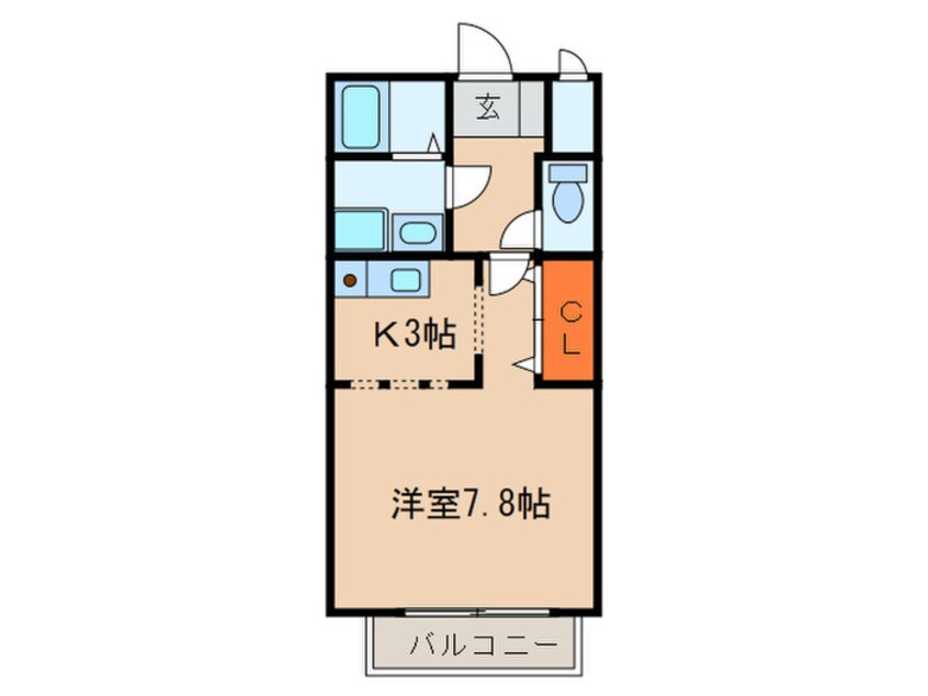 間取図 エスペランス神領