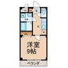 WOODY CASTLE 1Kの間取り