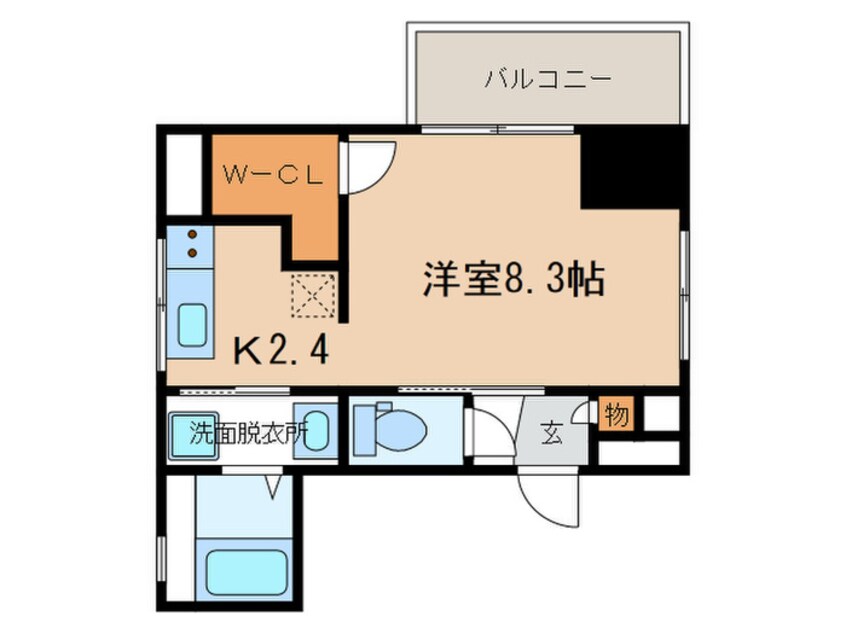 間取図 Casa Avenue Ikeshita