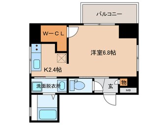 間取図 Casa Avenue Ikeshita