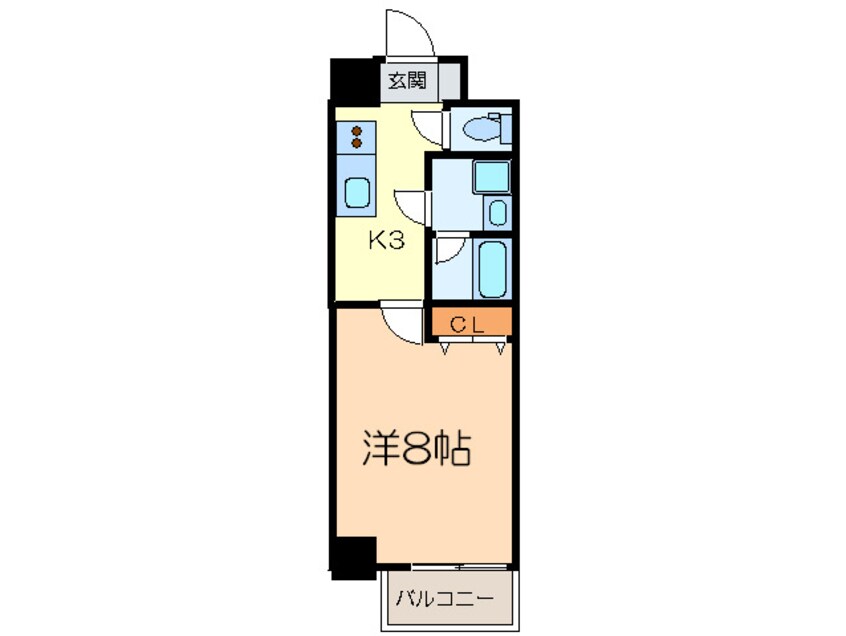 間取図 セレブランド堀田駅前
