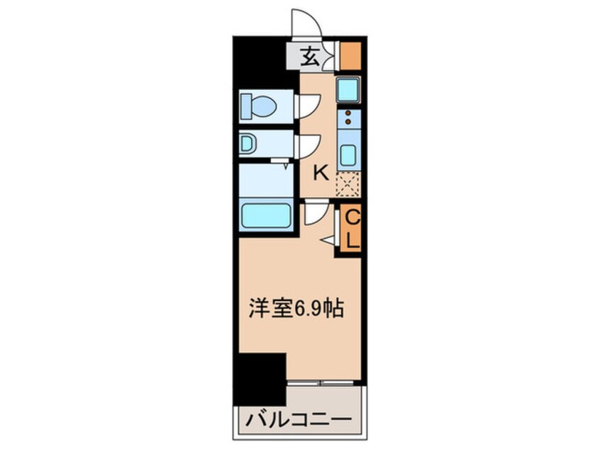 間取図 ディアレイシャス浅間町III