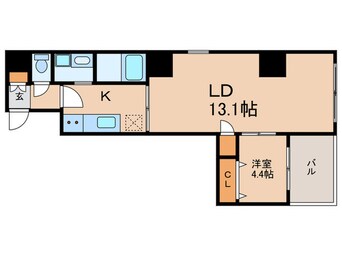 間取図 COULEURS OOS