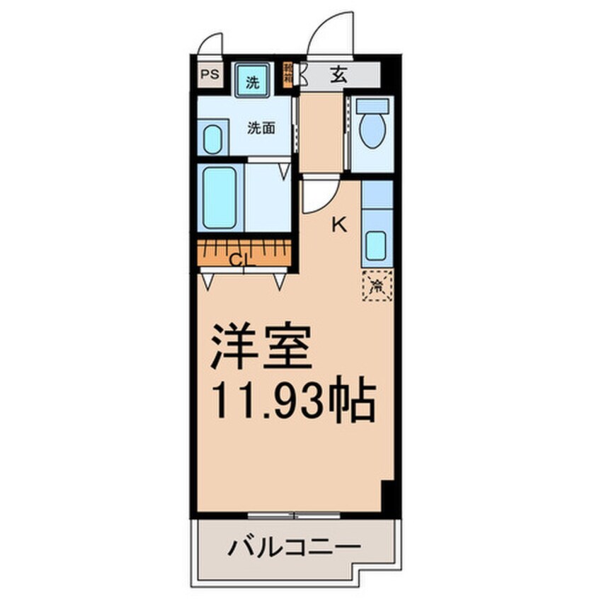 間取図 グリーンヒルズ本多