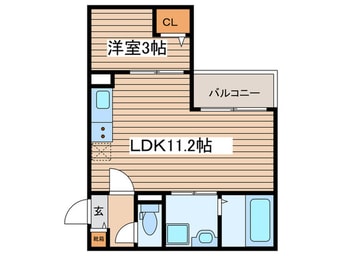 間取図 Jack sotoshinⅠ