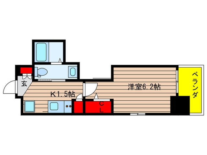 間取り図 ｴｽﾃﾑｺｰﾄ名古屋泉ﾌﾟﾗﾁﾅﾑｹﾞｰﾄ
