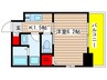 ｴｽﾃﾑｺｰﾄ名古屋泉ﾌﾟﾗﾁﾅﾑｹﾞｰﾄ 1Kの間取り