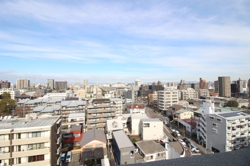 室内からの展望 ｴｽﾃﾑｺｰﾄ名古屋泉ﾌﾟﾗﾁﾅﾑｹﾞｰﾄ