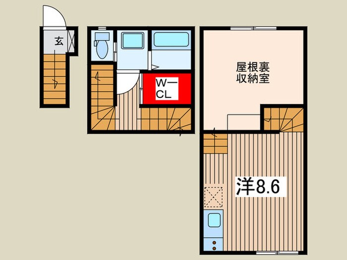 間取り図 Velo MINAMIODAKA