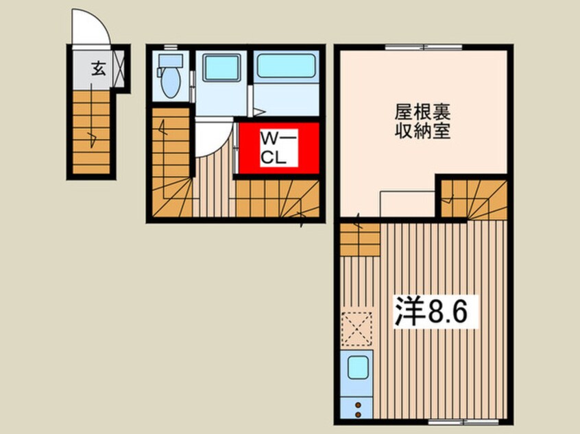 間取図 Velo MINAMIODAKA