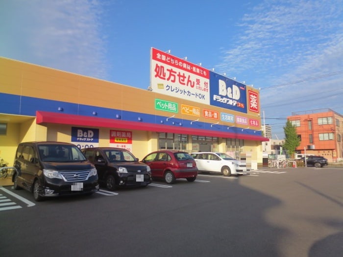 B&Dドラッグストア岩塚店(ドラッグストア)まで282m ロイヤルピジョン岩塚