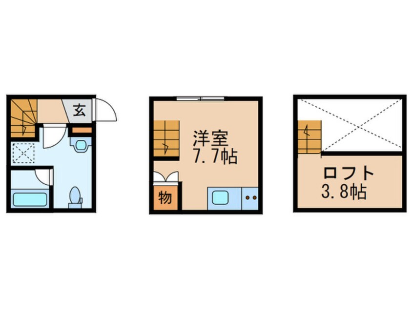 間取図 オークフォレスト