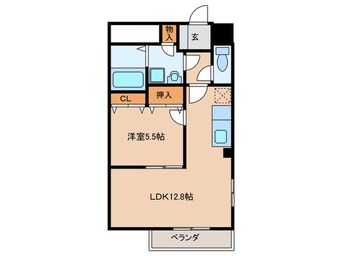 間取図 Plumed　Ange