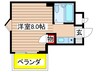 プレアール名古屋原 1Rの間取り