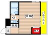 プレアール名古屋原 1Kの間取り