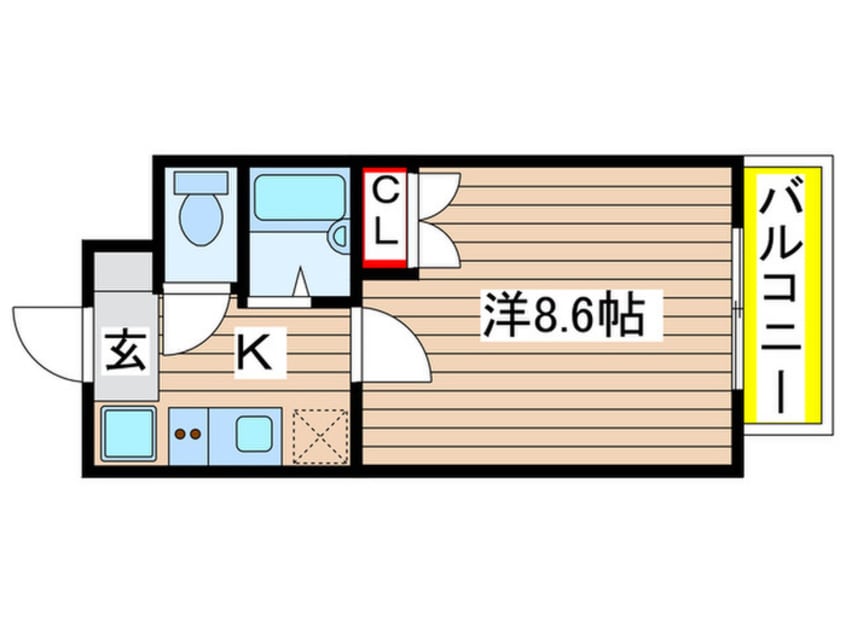間取図 ウィルトゥース瑞穂