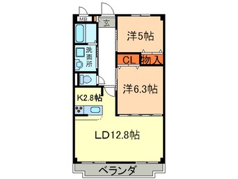 間取図 レジデンス野並