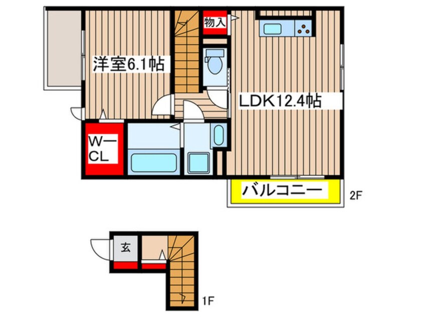 間取図 仮）レジデンス柊山