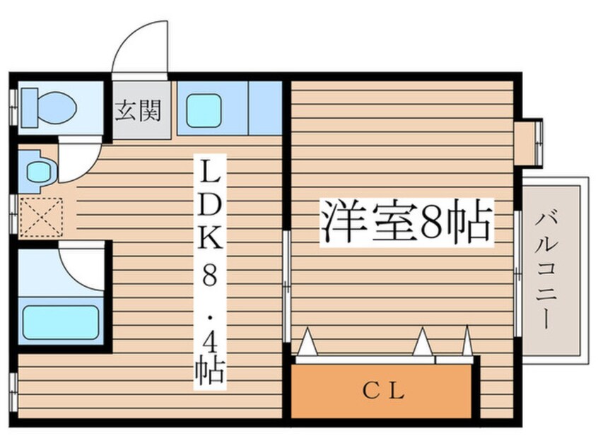 間取図 ジョーヌ駈上