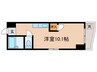 イトーマンション 1Rの間取り