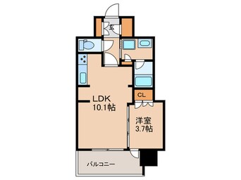 間取図 NAGOYA the TOWER(301)