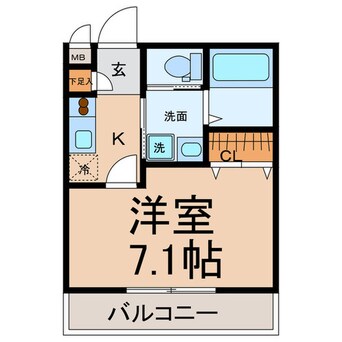 間取図 ドミール マルシェ