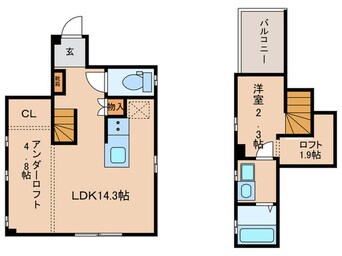 間取図 Etoile中村