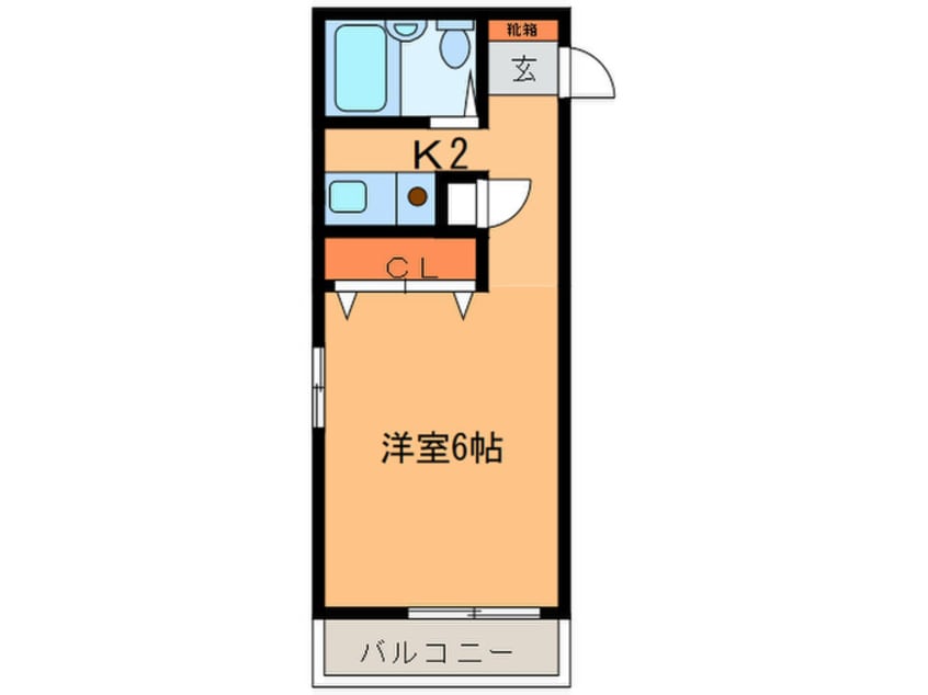 間取図 ラフォルテ大森