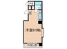 オオサワハイツ 1Rの間取り
