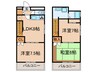 アミティ－安田 3LDKの間取り