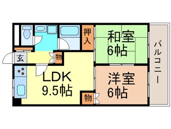 間取図 アミティ－安田