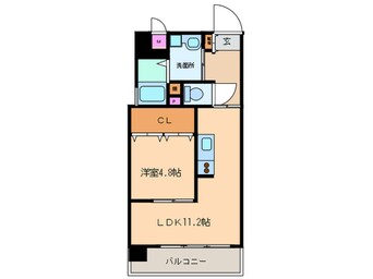 間取図 セントピア岡安