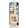 アジリア大曽根 1Kの間取り