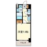 アジリア大曽根 1Kの間取り