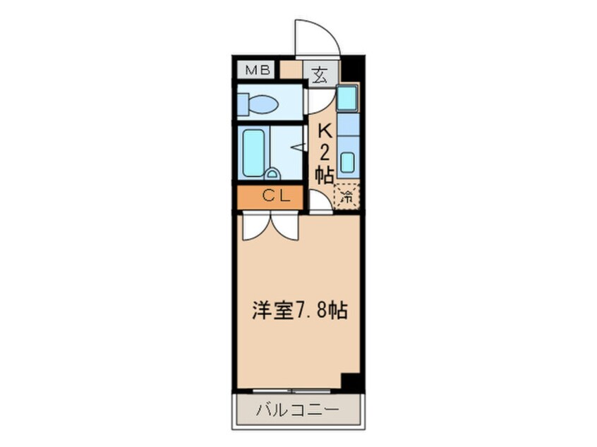 間取図 アイビーリーグ大曽根